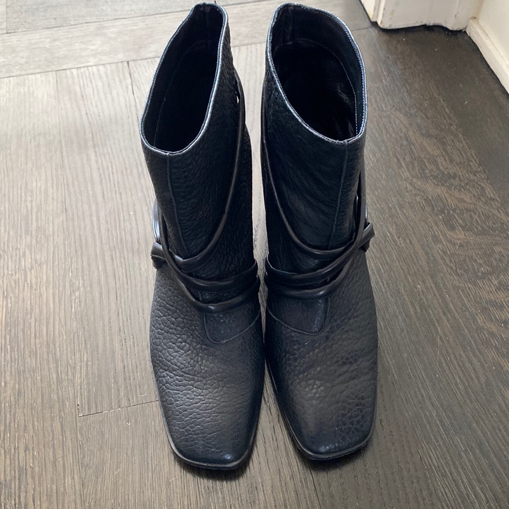 Zero + Maria Cornejo leather boots